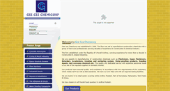 Desktop Screenshot of geeceechem.com